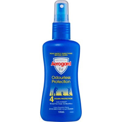 Aerogard Odourless Protection Insect Repellent Pump Spray 135ml