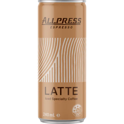 Allpress Espresso Latte Iced Specialty Coffee RTD 240ml