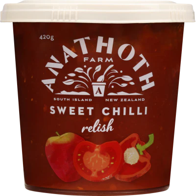 Anathoth Farm Sweet Chilli Relish 420g