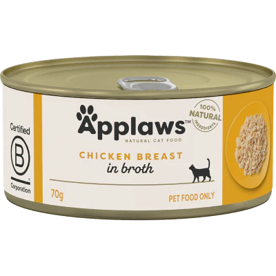 Applaws Chicken Breast In Broth Wet Cat Food 70g