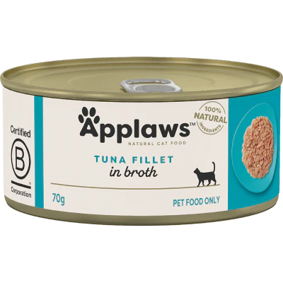 Applaws Tuna Fillet In Broth Wet Cat Food 70g