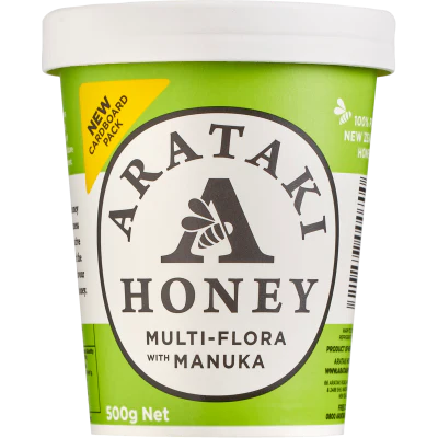 Arataki Multi-Flora With Manuka Honey 500g