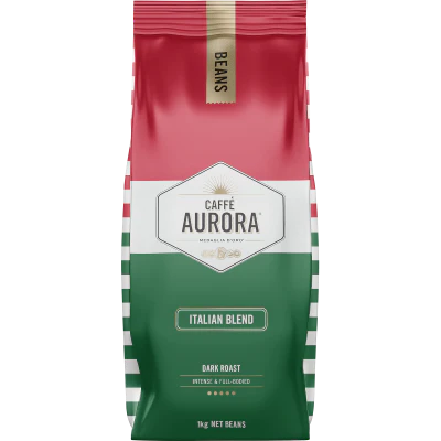 Aurora Italian Blend Coffee Beans 1kg