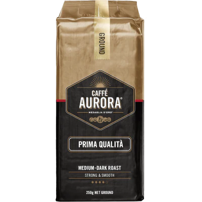 Aurora Prima Qualita Ground Coffee 250g