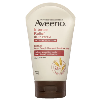 Aveeno Intense Relief Hand Cream 100g