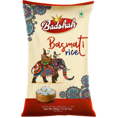 Badshah Premium Basmati Rice 20kg