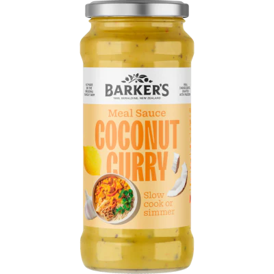 Barker's Coconut Curry Meal Sauce 500g