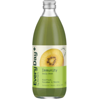 Barker's Kiwifruit Cucumber & Matcha Immunity Daily Shot 490ml