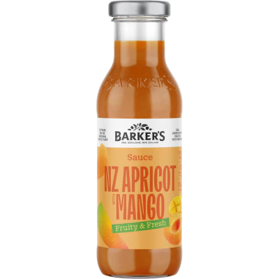 Barker's NZ Apricot Mango Sauce 330g
