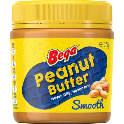 Bega Smooth Peanut Butter 375g