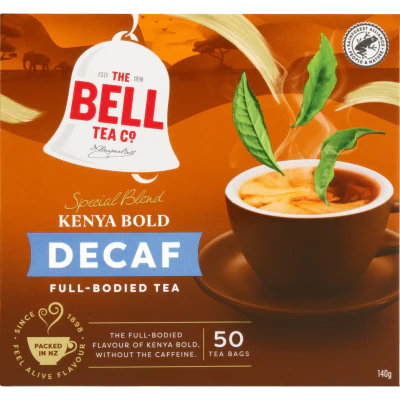 Bell Kenya Bold Decaf Black Tea Bags 50pk