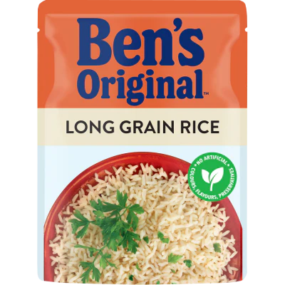 Ben's Original Long Grain Rice Microwave Pouch 250g