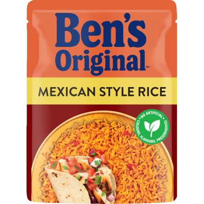 Ben's Original Mexican Style Rice Microwave Pouch 250g