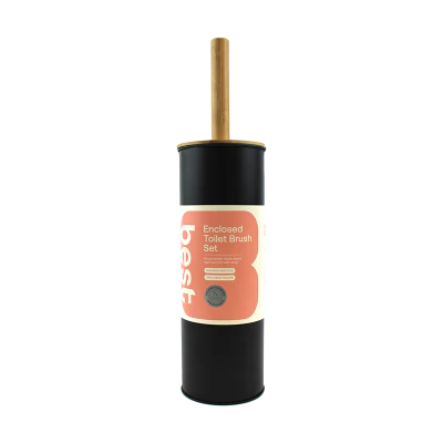 Best Enclosed Toilet Brush Set Assorted 1pk
