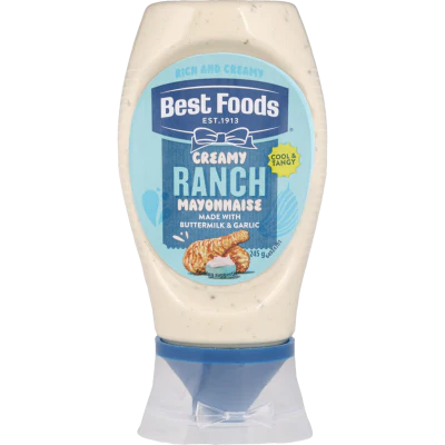 Best Foods Creamy Ranch Mayonnaise 245g