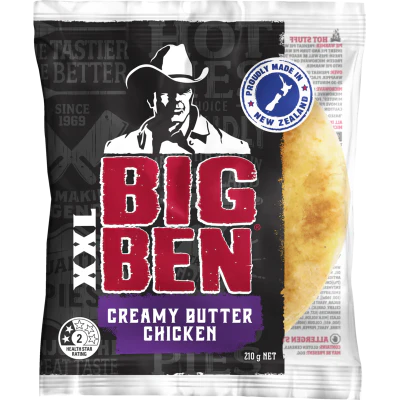 Big Ben XXL Butter Chicken Pie 210g