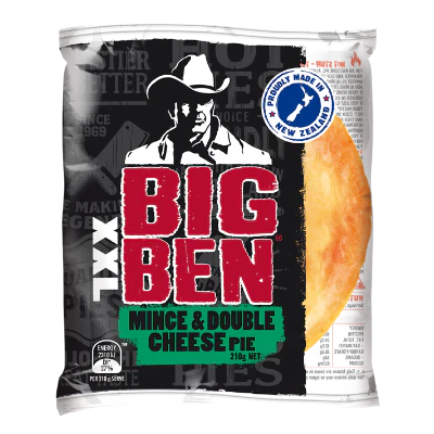Big Ben XXL Mince & Double Cheese Pie 210g