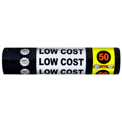 Big Black Sacks Low Cost Bulk Roll 60L 50pk