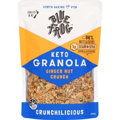 Blue Frog Keto Ginger Nut Crunch Granola 350g