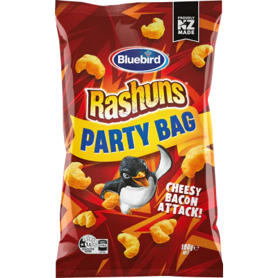 Bluebird Rashuns Party Bag 190g