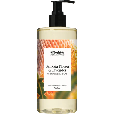 Bosistos Banksia Flower & Lavender Moisturising Hand Wash 500ml