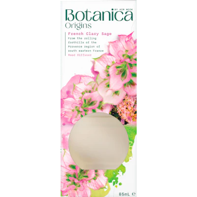 Botanica Origins French Clary Sage Reed Diffuser 85ml