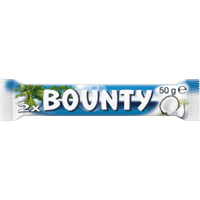 Bounty Milk Chocolate Coconut Bar 50g