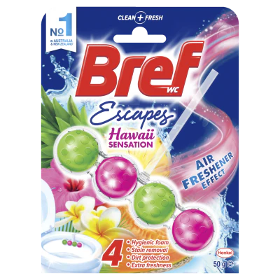 Bref Escapes Hawaiian Sensation Toilet Cleaner Block 50g