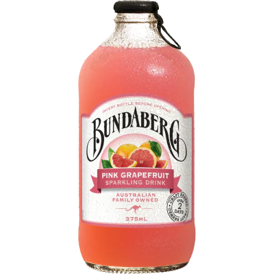 Bundaberg Pink Grapefruit Sparkling Drink 375ml