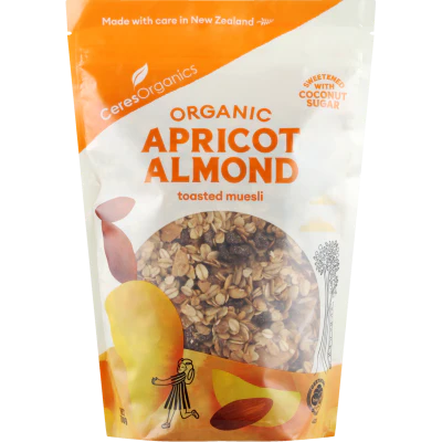 Ceres Organics Almond Apricot Muesli 700g