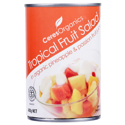 Ceres Organics Tropical Fruit Salad 400g