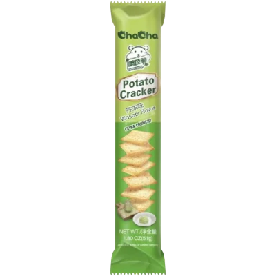 Cha Cha Wasabi Flavor Potato Cracker 51g