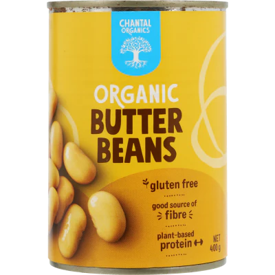 Chantal Organics Organic Butter Beans 400g