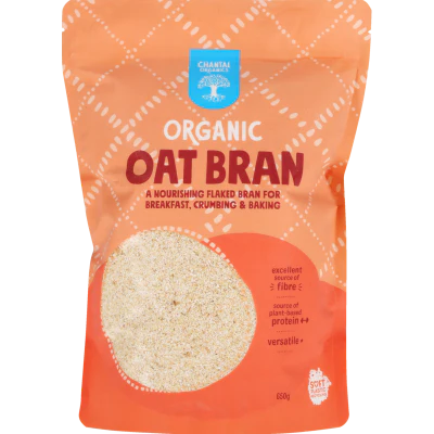 Chantal Organics Organic Oat Bran 650g