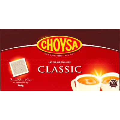 Choysa Classic Square Tea Bags 200 x 2.2g