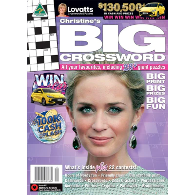 Christine's Big Crossword Standard Magazine 1pk