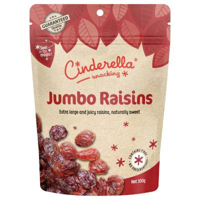 Cinderella Jumbo Raisins 300g