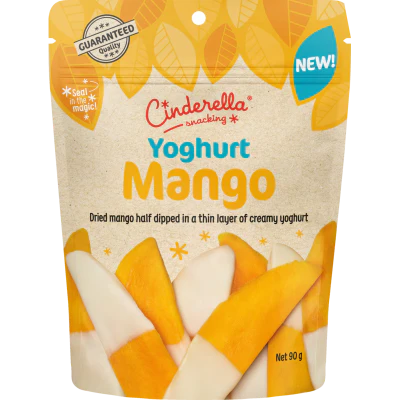 Cinderella Yoghurt Mango 90g
