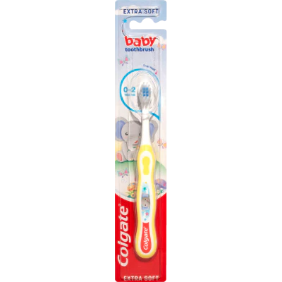 Colgate Kids Extra Soft Toothbrush 0-2 Years 1pk
