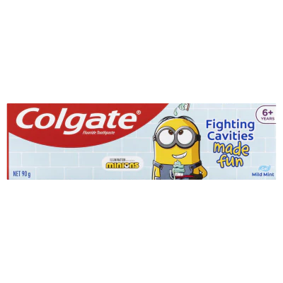 Colgate Kids Minions Mild Mint Gel Toothpaste 6+ Years 90g