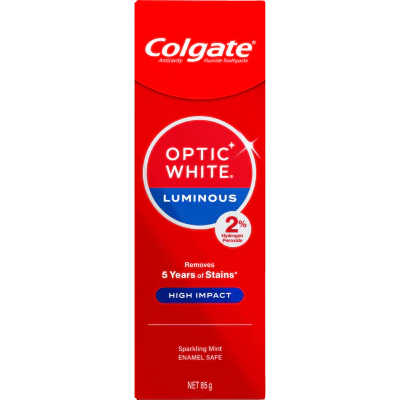 Colgate Optic White Luminous High Impact Toothpaste 85g