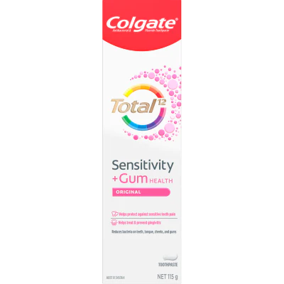 Colgate Total Sensitivity and Gum Health Original Toothpaste 115g