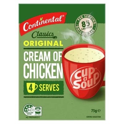 Continental Original Cream Of Chicken Cup a Soup 75g
