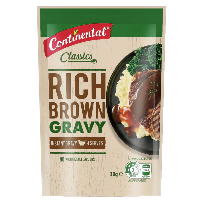 Continental Rich Brown Gravy Mix 30g