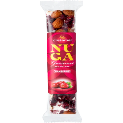 Cretamel Nougat Cranberries & Almond Confectionery 100g