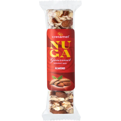Cretamel Nougat With Almonds Confectionery 100g