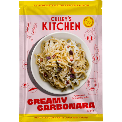 Culley's Kitchen Creamy Carbonara Dry Spice Mix 33g
