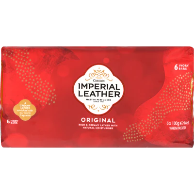 Cussons Imperial Leather Original Bar Soap 6pk