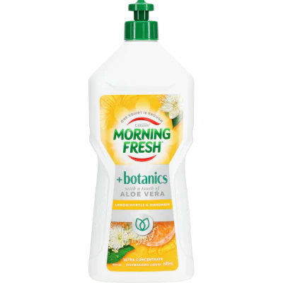 Cussons Morning Fresh Lemon Myrtle & Mandarin Botanics Dishwashing Liquid Ultra Concentrate 680ml