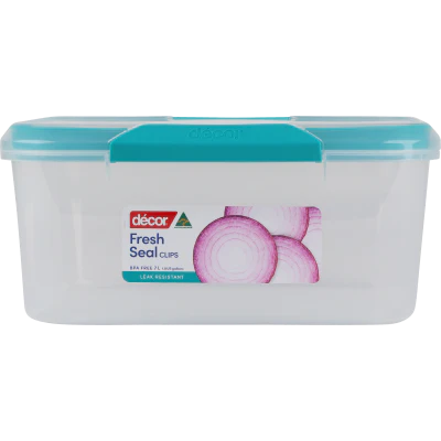 Decor Fresh Seal Clips Oblong Container 7l